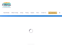 Tablet Screenshot of lakemohavemarina.com